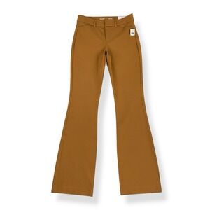 Old Navy Pants Women 4 (28x31.5) Tan Brown High Rise Pixie Flare Stretch NWT